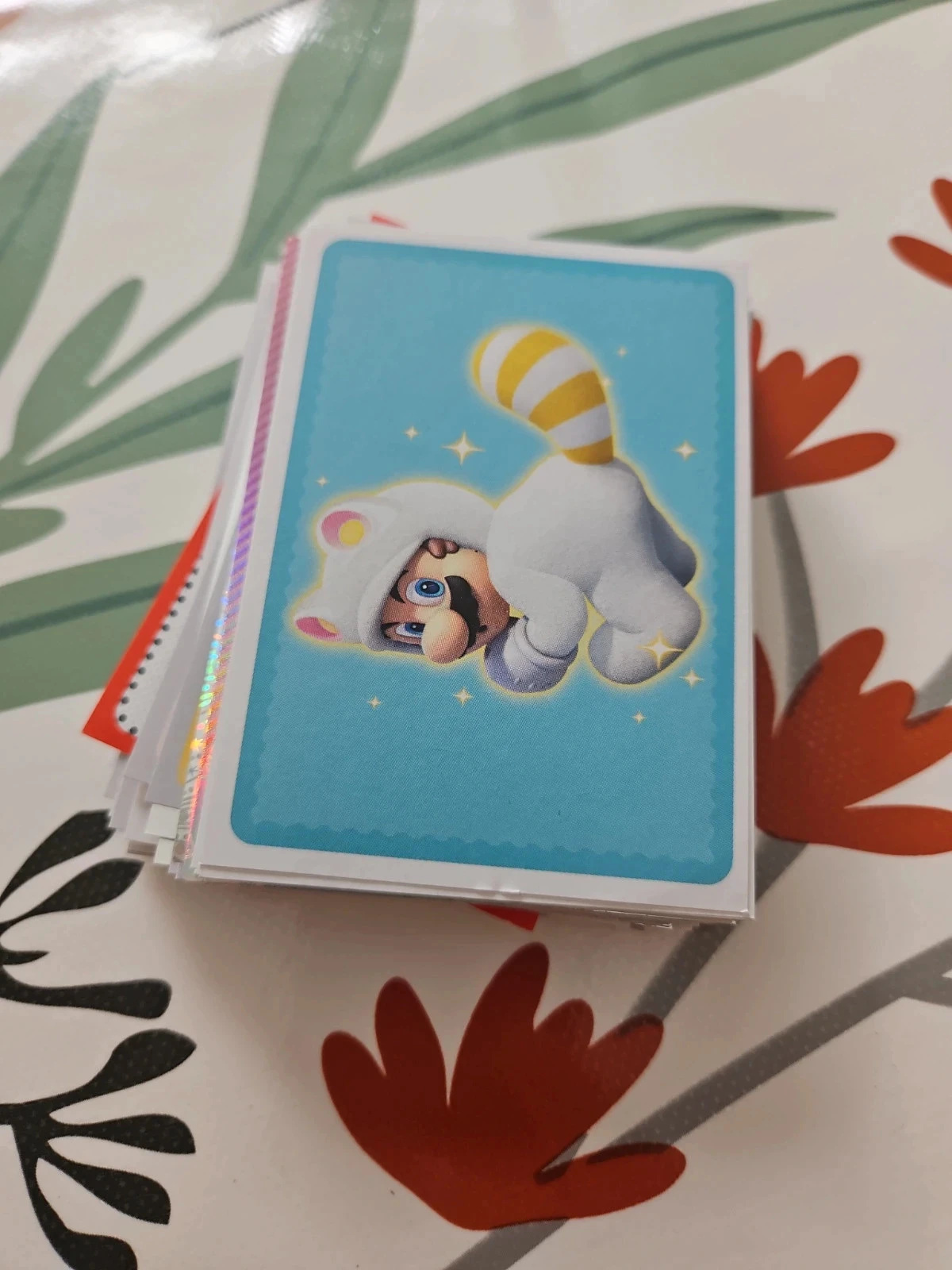 Lot 82 stickers en Mario Panini-kaarten – photo 3